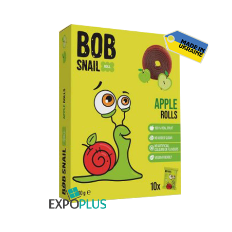 K097 BOB SNAIL APPLE ROLL (5X100G)