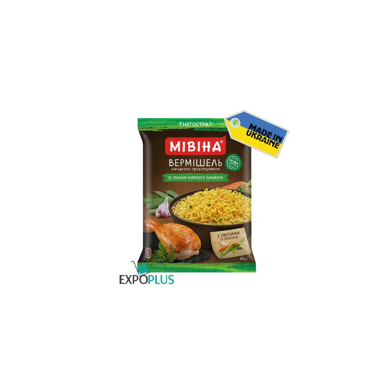 K131 MIVINA NOODLES WITH CHICKEN (72X59.2G)NESTLE