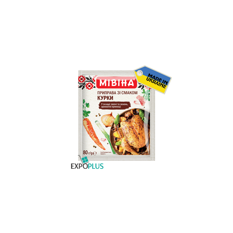 K132 MIVINA SEASONING WITH CHICKEN FLAVOUR (60X80G)
