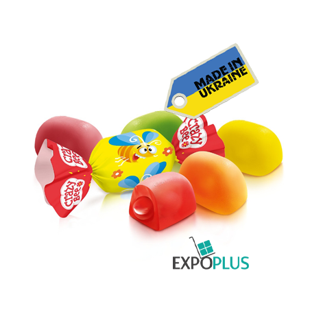 K210 ROSHEN "CRAZY BEE FRUTTY" CANDIES (1KGX9)