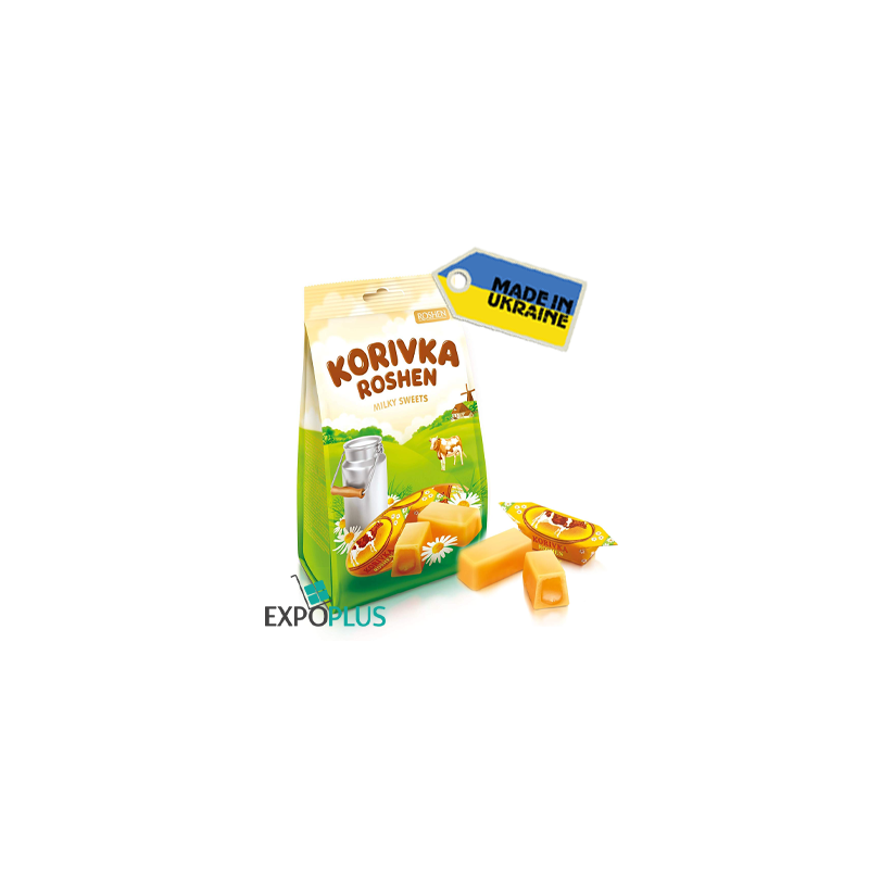K213 ROSHEN "KORIVKA" MILKY SWEETS (12X205G)