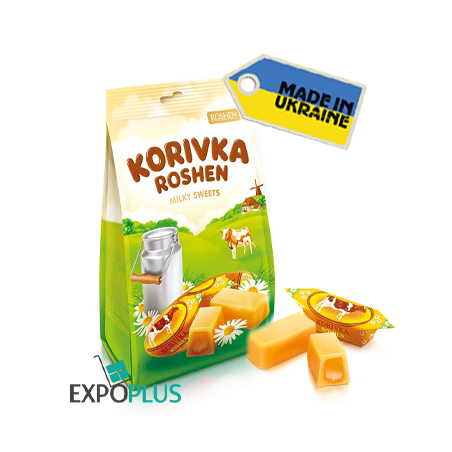 K213 ROSHEN "KORIVKA" MILKY SWEETS (12X205G)