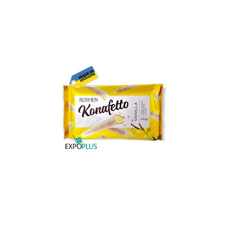 K220 ROSHEN KONAFETTO WAFER ROLLS WITH VANILLA FILL(15X140G)