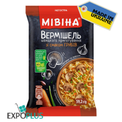 K229 MIVINA NOODLES MUSHROOMS/VEG/GREENS(24X59.2G)