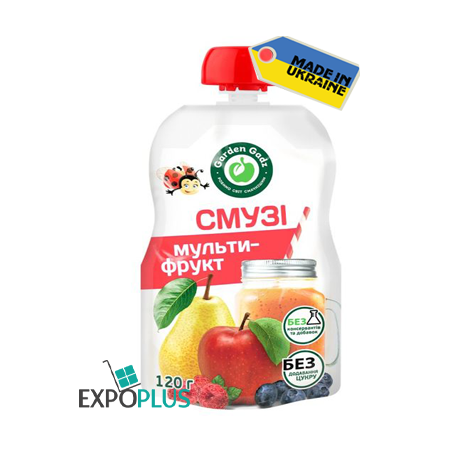 K257 GADZ FRUIT PUREE SMOOTHIE MULTIFRUIT (10X120G)