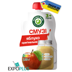 K258 GADZ FRUIT PUREE SMOOTHIE APPLE ORIGINAL (10X120G)