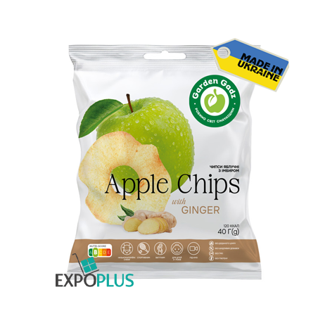 K265 GADZ APPLE CHIPS WITH GINGER (20X40G)