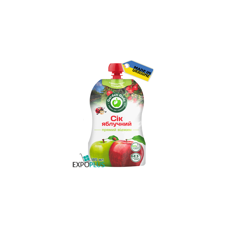 K266 GADZ APPLE JUICE (10X185ML)