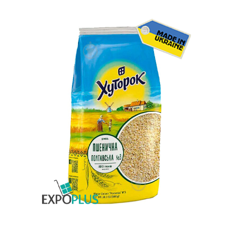 K272 HUTOROK WHEAT GROATS POLTAVSKA (20X800G)PSHENKA