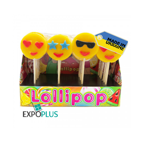 K281 R&V CARAMEL LOLLIPOP STAR SMILES (24X30G)