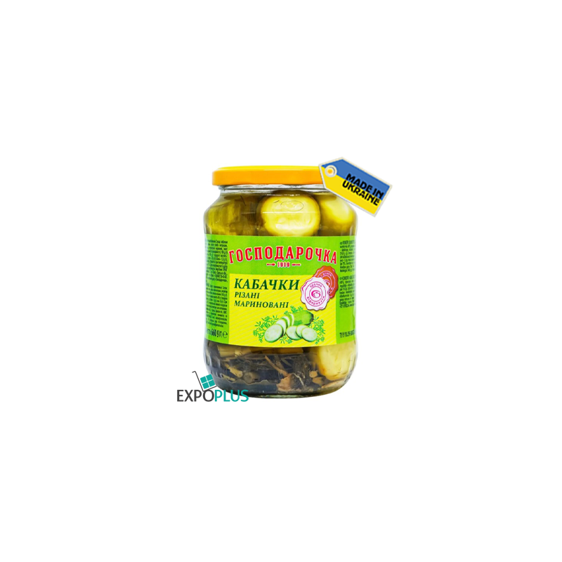 K296 GOSPODAROCHKA MARINATED ZUCCHINI (8X660G)