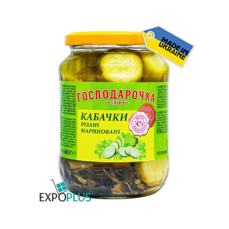 K296 GOSPODAROCHKA MARINATED ZUCCHINI (8X660G)
