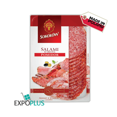 A131 SOKOLOW SALAMI WITH TOMATO SPRINKLES 12X100G