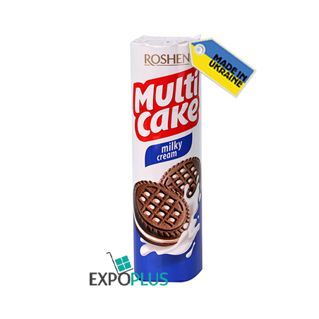 K324 ROSHEN MULTICAKE WITH MILK CREAM (28X180G)
