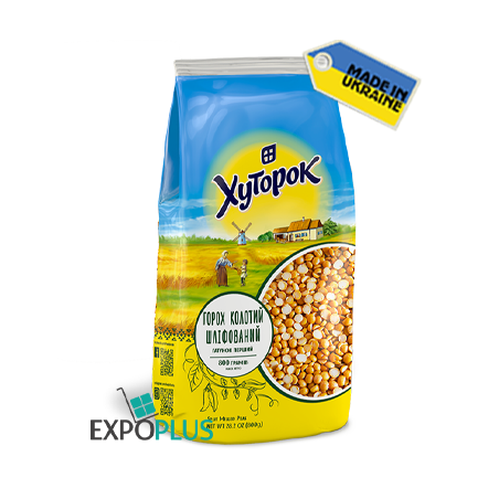 K329 HUTOROK GROUND SPLIT PEAS (20X800G)GOROH KOLOTYI