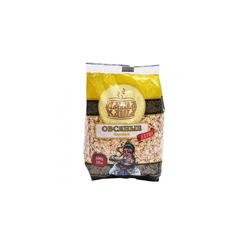 K390 NASHA KASHA OAT FLAKES 10X500G