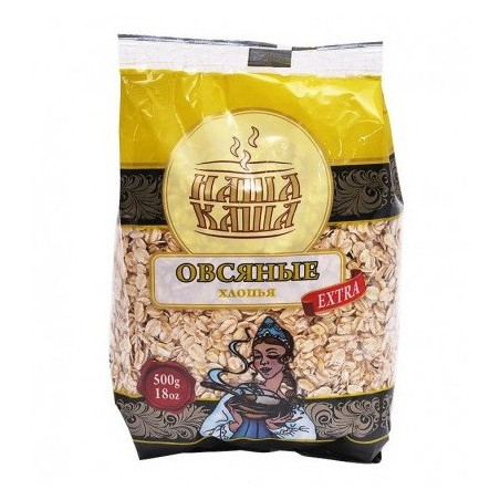 K390 NASHA KASHA OAT FLAKES 10X500G