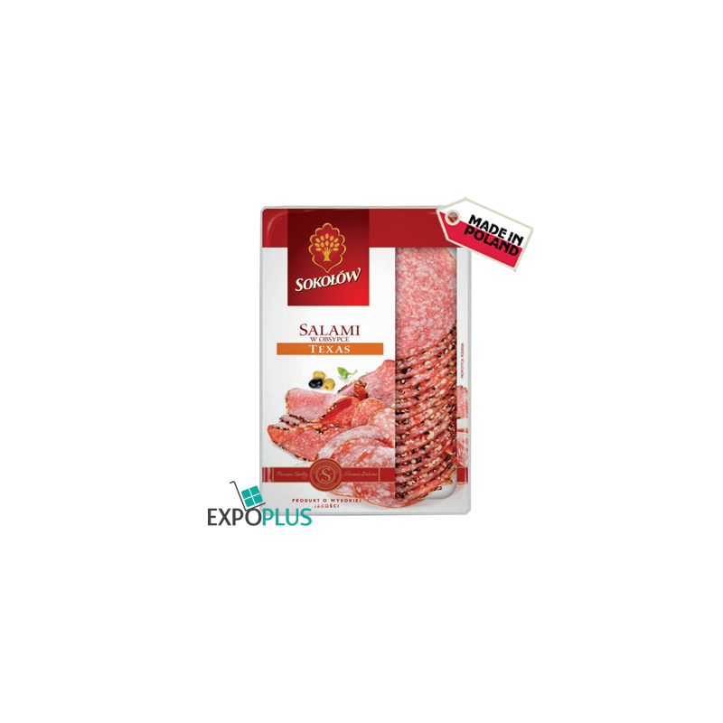 A133 SOKOLOW SALAMI WITH TEXAS SPRINKLES 12X100G