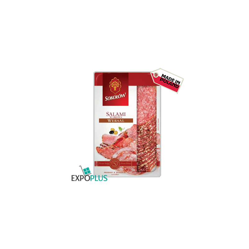 A134 SOKOLOW SALAMI WITH VERSAILLES SPRINKLES 12X100G