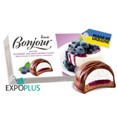 K406 KONTI DESSERT BONJOUR BLUEBERRY/MASCARPONE (9X232G)