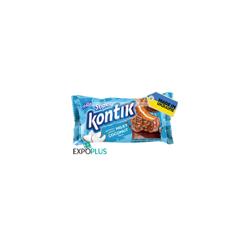 K411 KONTI SUPER KONTIK COCONUT SANDWICH COOKIES(36X90G)