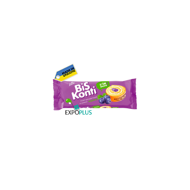 K416 KONTI ROLL BISKONTI BLUEBERRY (16X150G)