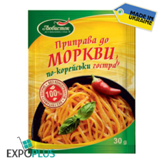 K423 LUBYSTOK KOREAN CARRORTS SPICY (25X30G)