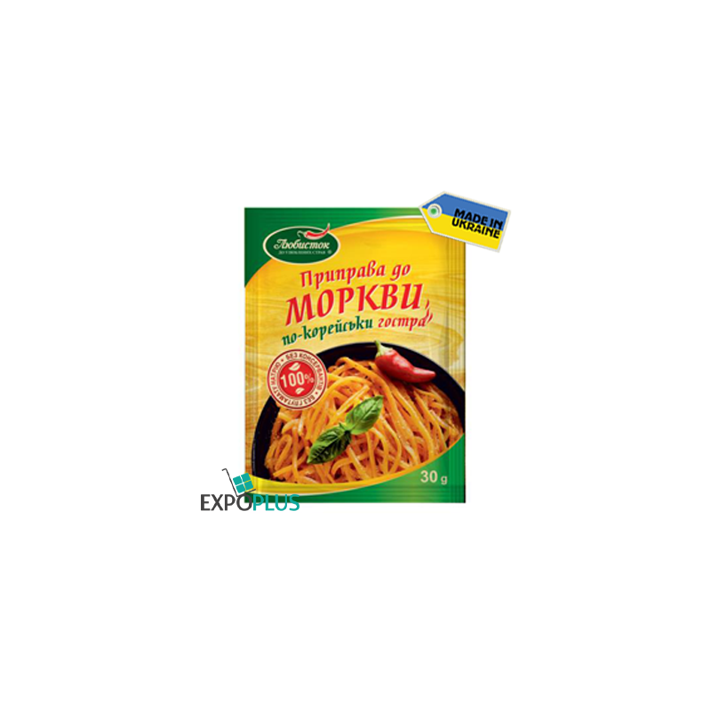 K423 LUBYSTOK KOREAN CARRORTS SPICY (25X30G)