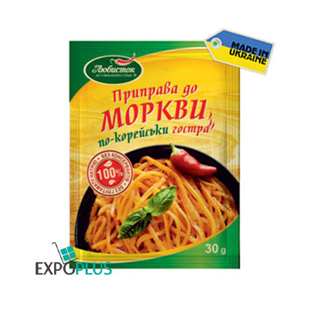 K423 LUBYSTOK KOREAN CARRORTS SPICY (25X30G)