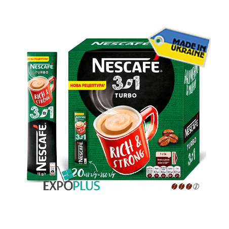 K444 NESCAFE TURBO (24X12G)NESTLE
