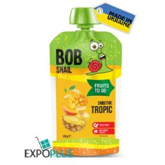 K446 BOB SNAIL SMOOTHIE BANAN/PINEAPPLE/MANGO(10X120G)