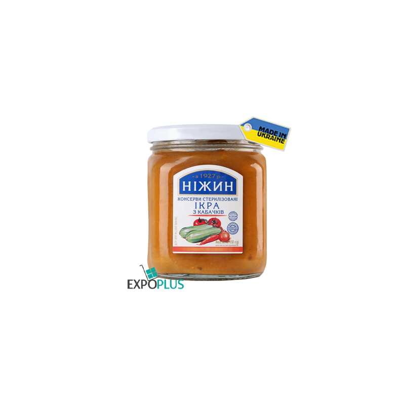 K454 NIZHYN SQUASH PASTE(12X450G)IKRA KABACHKOVA