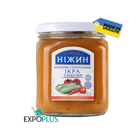 K454 NIZHYN SQUASH PASTE(12X450G)IKRA KABACHKOVA