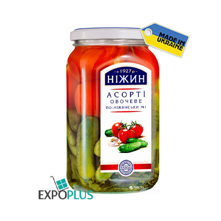 K458 NIZHYN MARINATED MIXED VEGETABLES (12X920G)