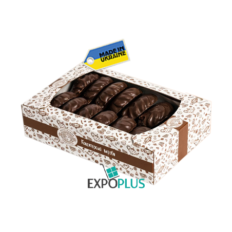 K474 BOGUSLAVNA ZEPHYR CHOCO GLAZED (10X450G)GLAZUROOVANY