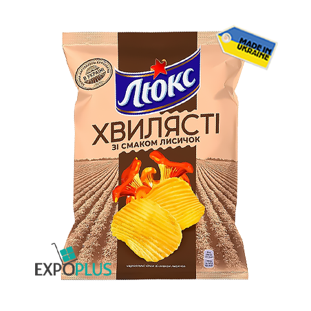 K513 MONDELEZ LYUKS CHANTARELLE CHIPS (22X125G)LISICHKI